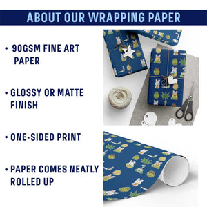 Happy 420 Easter Wrapping Paper Roll TS02 Print Your Wear
