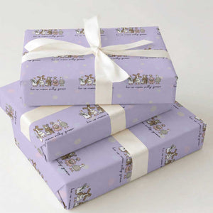 He Is Risen Silly Goose Wrapping Paper Roll Funny Christian Easter TS14 Violet Print Your Wear