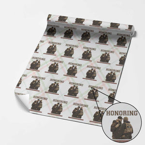 Honoring Alex Pretti ICU Nurse Tribute Support Gift Wrapping Paper Roll TS12 Christmas Plaid Print Your Wear