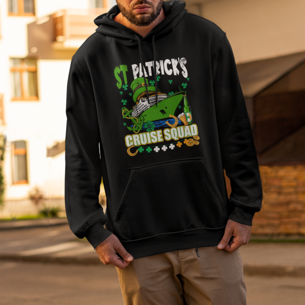 Funny St. Patricks Cruise Hoodie Holiday Trip Family Group Matching TS02 Printyourwear