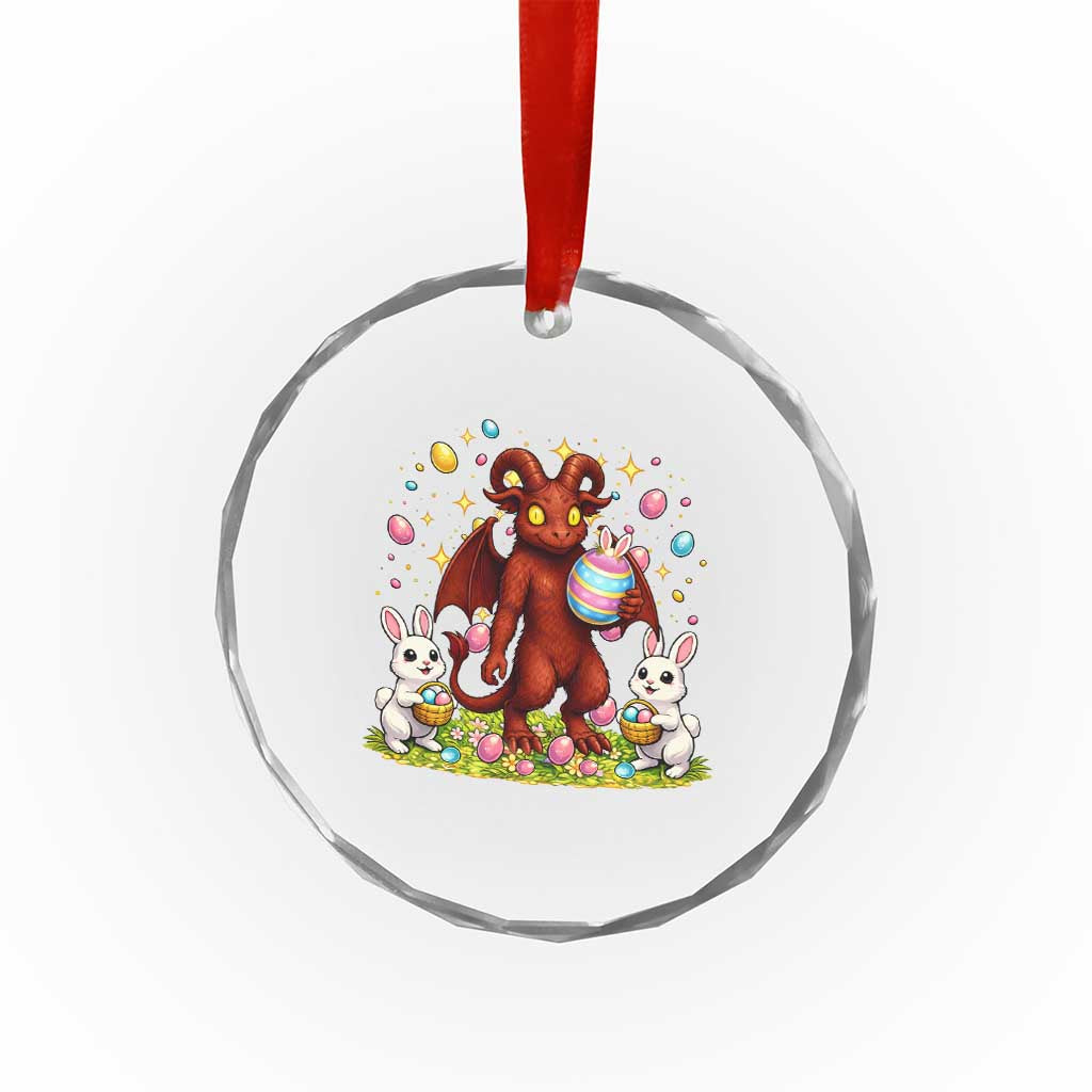Jersey Devil Easter Egg Hunt Crystal Glass Ornament Funny Pine Barrens Folklore Gift TS12 Print Your Wear