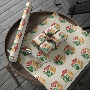 Juneteenth 1865 Freedom Wrapping Paper Roll African American Pride TS12 Beige Print Your Wear