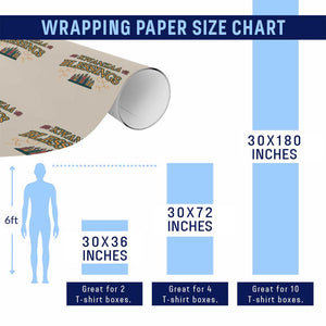 Kwanzaa Blessings Wrapping Paper Roll African Heritage Celebration Gift TS12 Print Your Wear