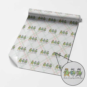 Make Everyday Earth Day Wrapping Paper Roll Eco Friendly Cat Lover TS12 Christmas Plaid Print Your Wear