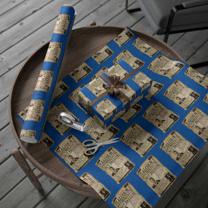 Malcolm X Wrapping Paper Roll Stumbling Is Not Falling Civil Rights Leader TS12 Blue Print Your Wear