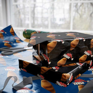 Marcus The Worm Christmas Wrapping Paper Roll Funny Internet Brainrot Meme TS10 Black Print Your Wear