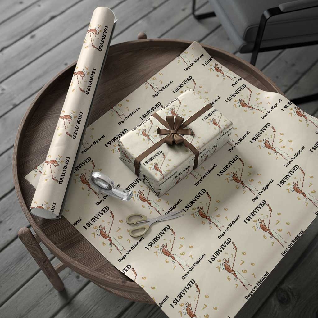Marcus The Worm Meme Wrapping Paper Roll Funny 67 Six Seven Brain Rot TS14 Beige Print Your Wear