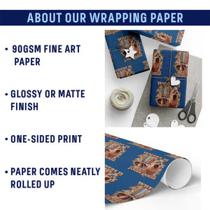 Marcus The Worm Meme Wrapping Paper Roll Where Is Jimbo James TS14 Print Your Wear