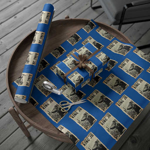 Martin Luther King Jr MLK Day Wrapping Paper Roll TS14 Blue Print Your Wear