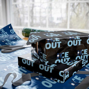 Minnesota Ice Out Wrapping Paper Roll MN State Anti Ice Movement Protest Statement TS11 Black Print Your Wear