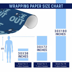 Minnesota Ice Out Wrapping Paper Roll MN State Anti Ice Movement Protest Statement TS11 Print Your Wear