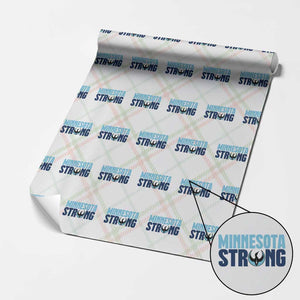MN State Bird Loon Wrapping Paper Roll Minnesota Strong Pride TS12 Christmas Plaid Print Your Wear
