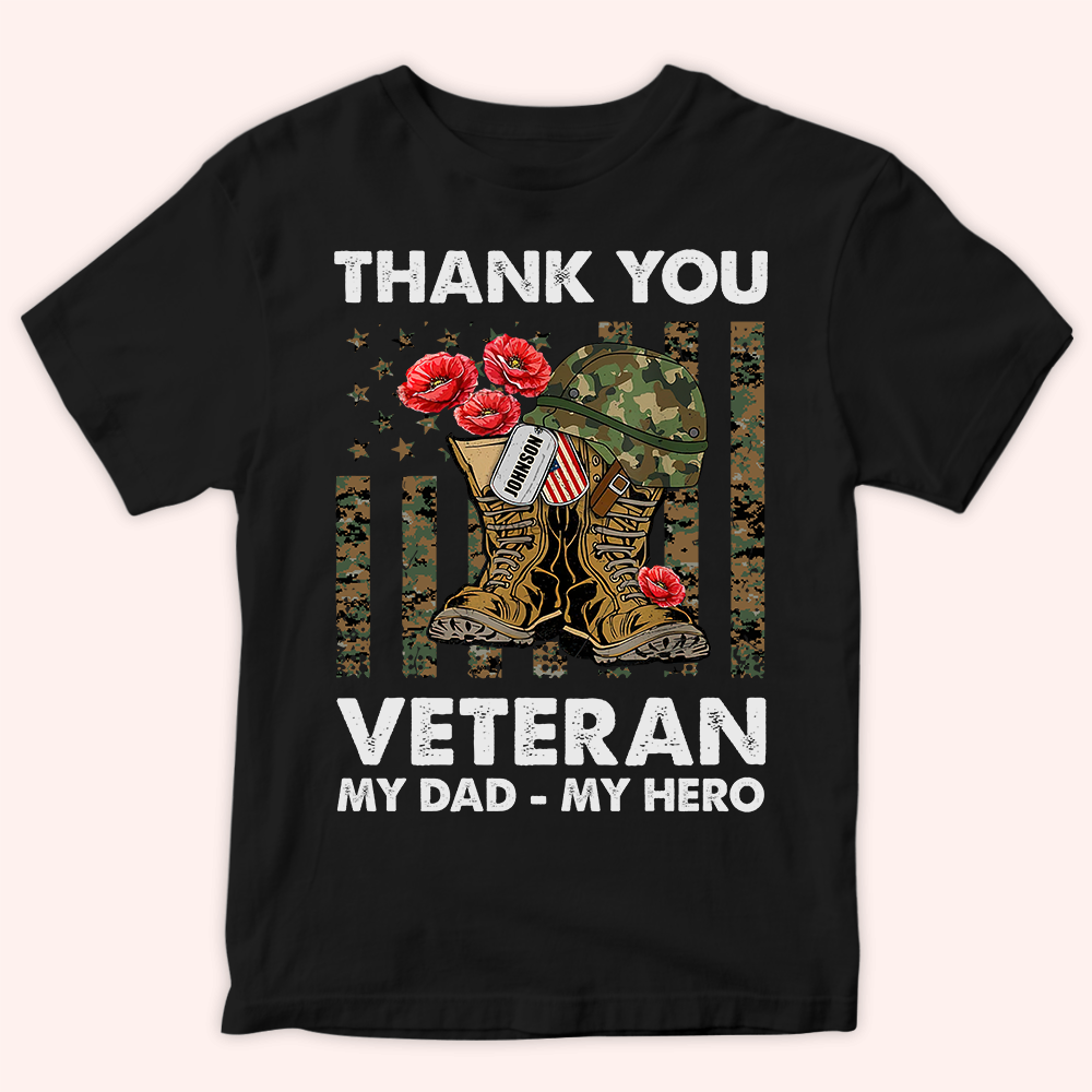 Veterans Custom Veteran T Shirt Thank You Veteran CTM Youth Custom - Printyourwear