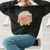 Dog Lover Sweatshirt Live Love Dogs Retro Groovy TS02 Printyourwear