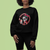 Skeleton Anti Valentine Sweatshirt No Valentine No Problem Messy Bun TS02 Printyourwear