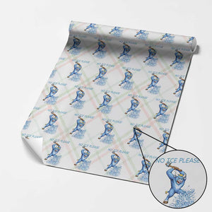 No Ice Please Wrapping Paper Roll Funny Babe The Blue Ox Minnesota Folklore TS12 Christmas Plaid Print Your Wear