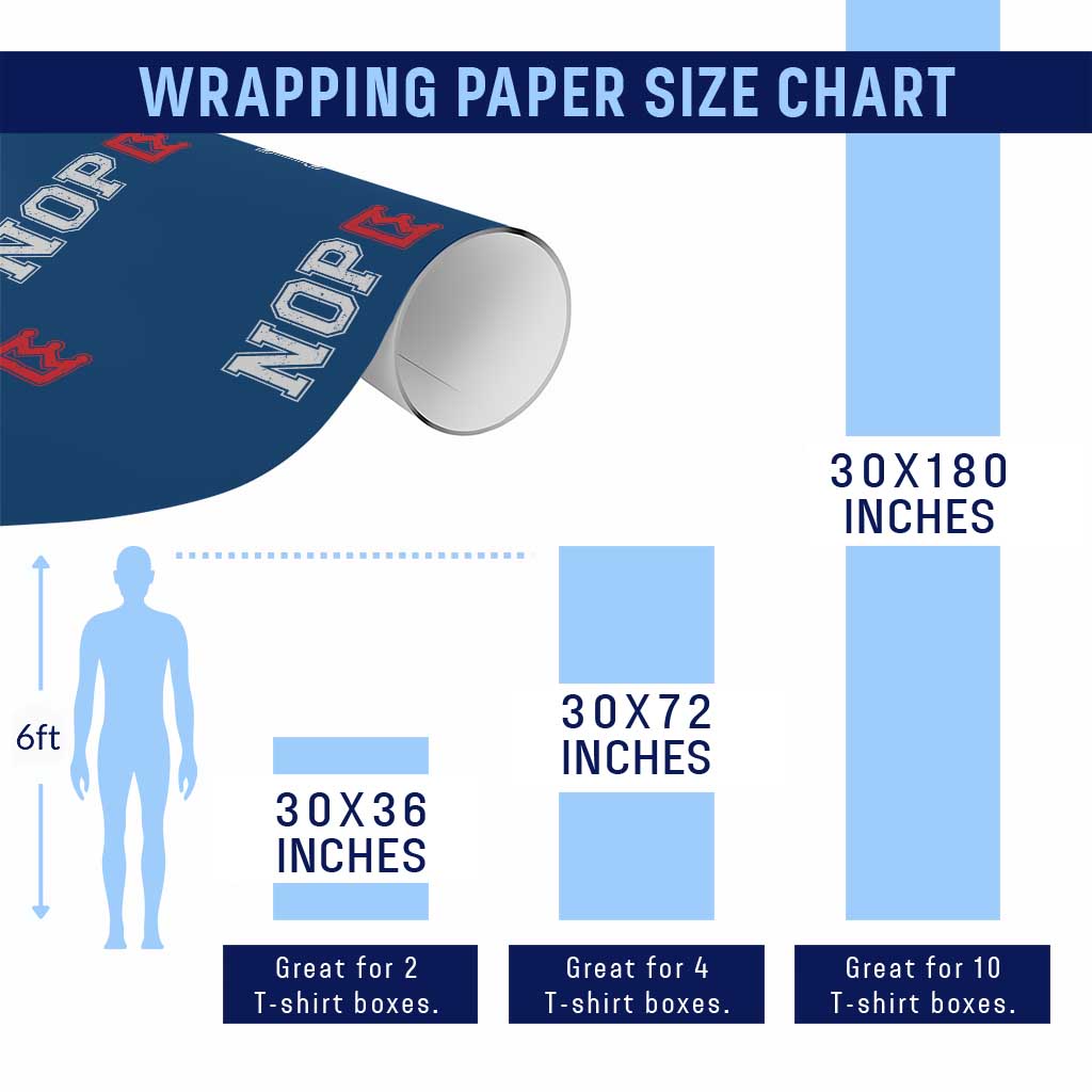 No Kings Wrapping Paper Roll In America Protest TS10 Print Your Wear