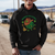 Funny St. Patricks Cowboy Hoodie Howdy Go Lucky Retro Disco Western Life TS02 Printyourwear