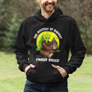 Mystery Of Bigfoot Alien Funny Real Sasquatch Hoodie TS09 Printyourwear