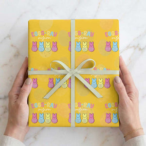 Radiology Easter Wrapping Paper Roll Eggs Ray Vision Xray Tech TS10 Yellow Print Your Wear