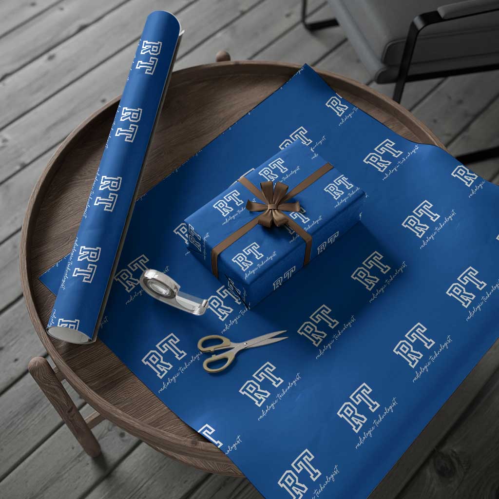 Radiology Technologist Wrapping Paper Roll RT Xray Rad Tech Gift TS10 Blue Print Your Wear