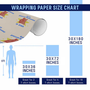 Rats Spelled Backwards Is Star Wrapping Paper Roll Sarcastic Rat Meme TS10 Print Your Wear