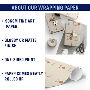 Retro Drummer Wrapping Paper Roll Drum Love Drums Drumline TS10 Print Your Wear