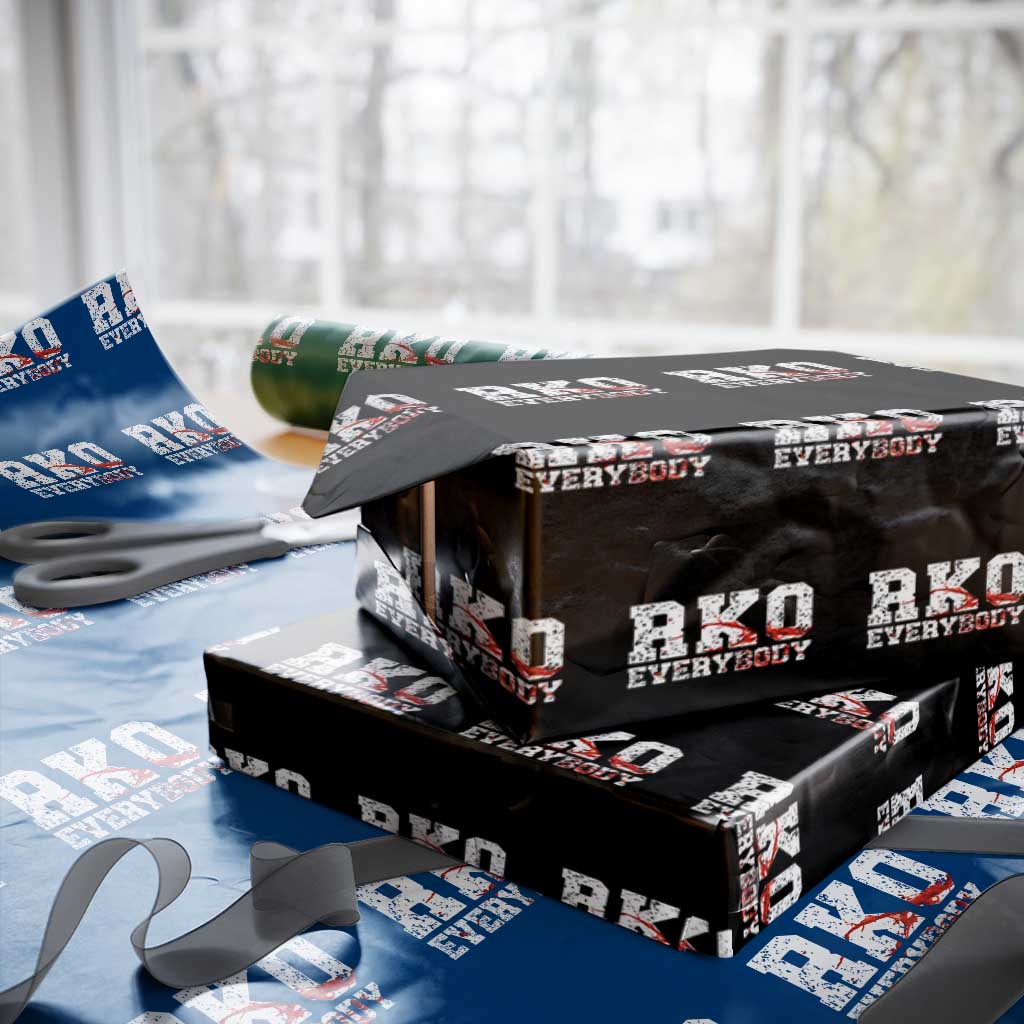 RKO Everybody Blood Wrapping Paper Roll TS10 Black Print Your Wear