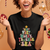 In My Very Merry Teacher Era Xmas Groovy Christmas Tree T Shirt TS02 Printyourwear