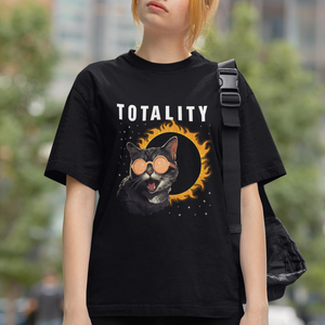 Total Solar Eclipse T Shirt Funny Cat Totality TS02 Printyourwear