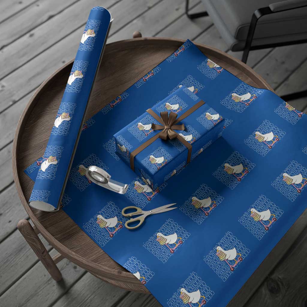 School Bus Driver Welcome Back to School Wrapping Paper Roll TS14 Blue Print Your Wear