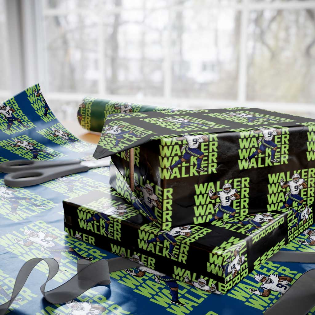 Seattle Championship 2026 Wrapping Paper Roll TS14 Black Print Your Wear