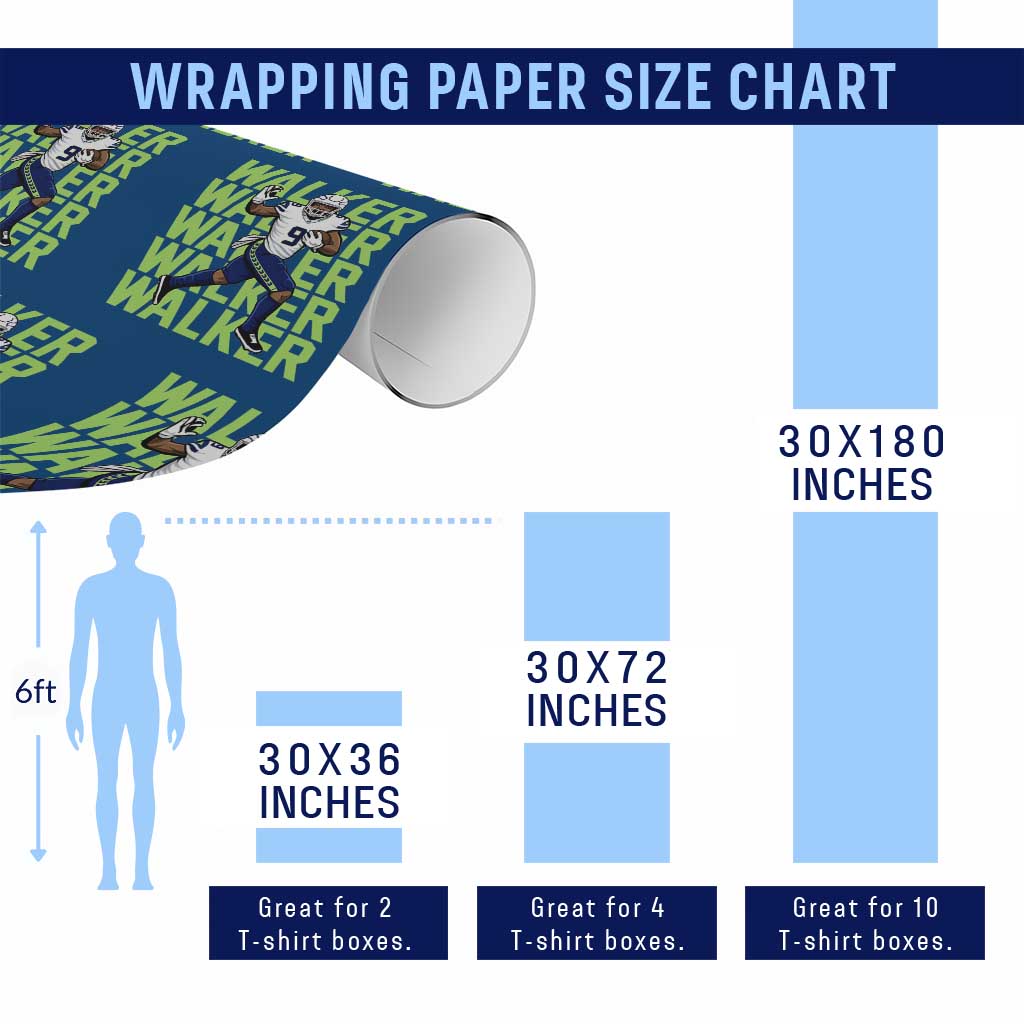 Seattle Championship 2026 Wrapping Paper Roll TS14 Print Your Wear