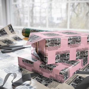 Shirley Chisholm Wrapping Paper Roll You Make Progress By Implementing Ideas Quote TS12 Light Pink Print Your Wear