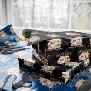 Silly Rabbit Easter Is For Jesus Wrapping Paper Roll Christian Easter TS14 Black Print Your Wear
