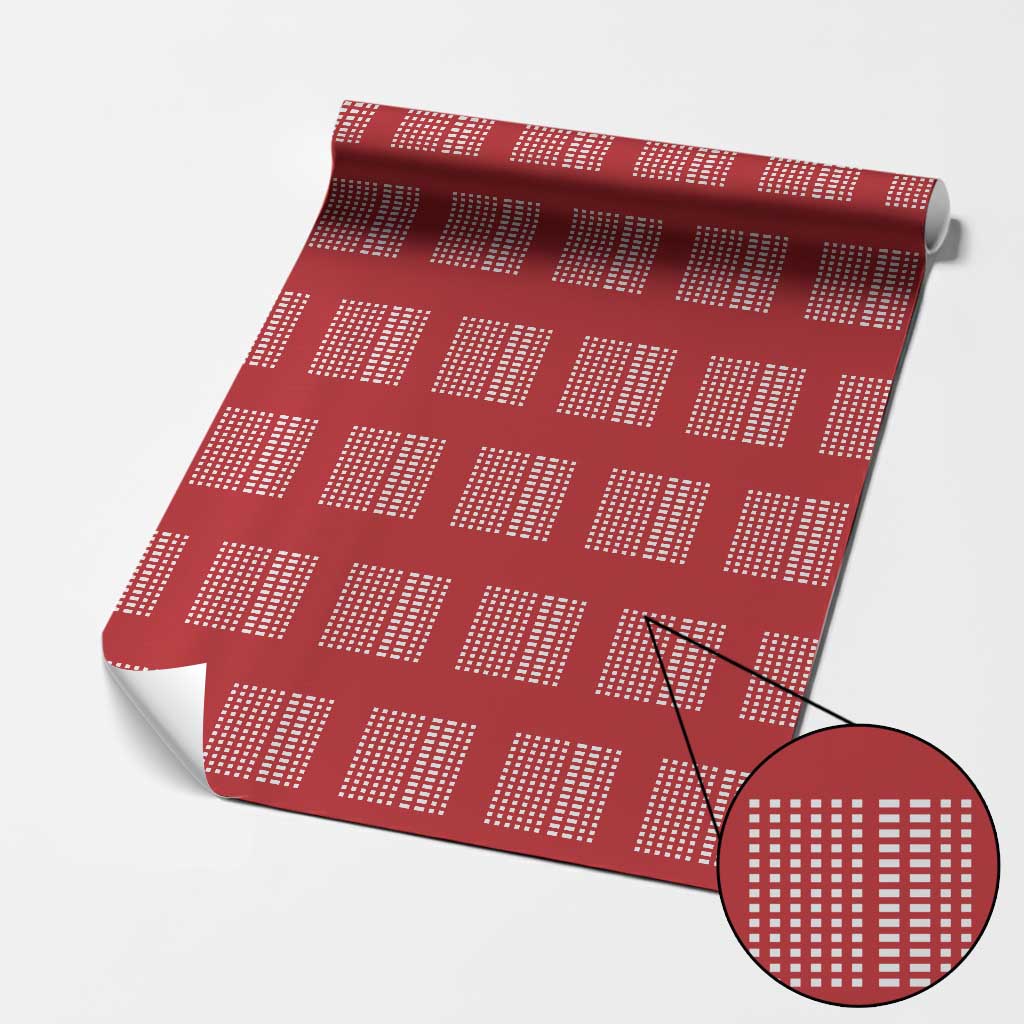 Six Seven 67 Morse Code Wrapping Paper Roll Subtle Secret Gen Alpha Meme TS11 Red Print Your Wear