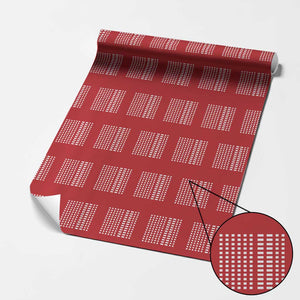 Six Seven 67 Morse Code Wrapping Paper Roll Subtle Secret Gen Alpha Meme TS11 Red Print Your Wear