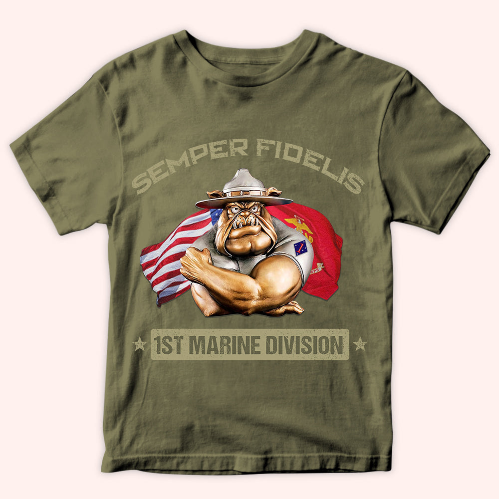 Personalized Veterans Marine Veteran T Shirt Semper Fidelis CTM Youth Custom - Printyourwear