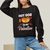 Valentine's Day Sweatshirt Cute Hot-Dog Is My Valentine Food Lover TS09 Printyourwear