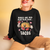 Valentine's Day Sweatshirt Roses Are Red Blah Tacos Funny Food Lover TS09 Printyourwear