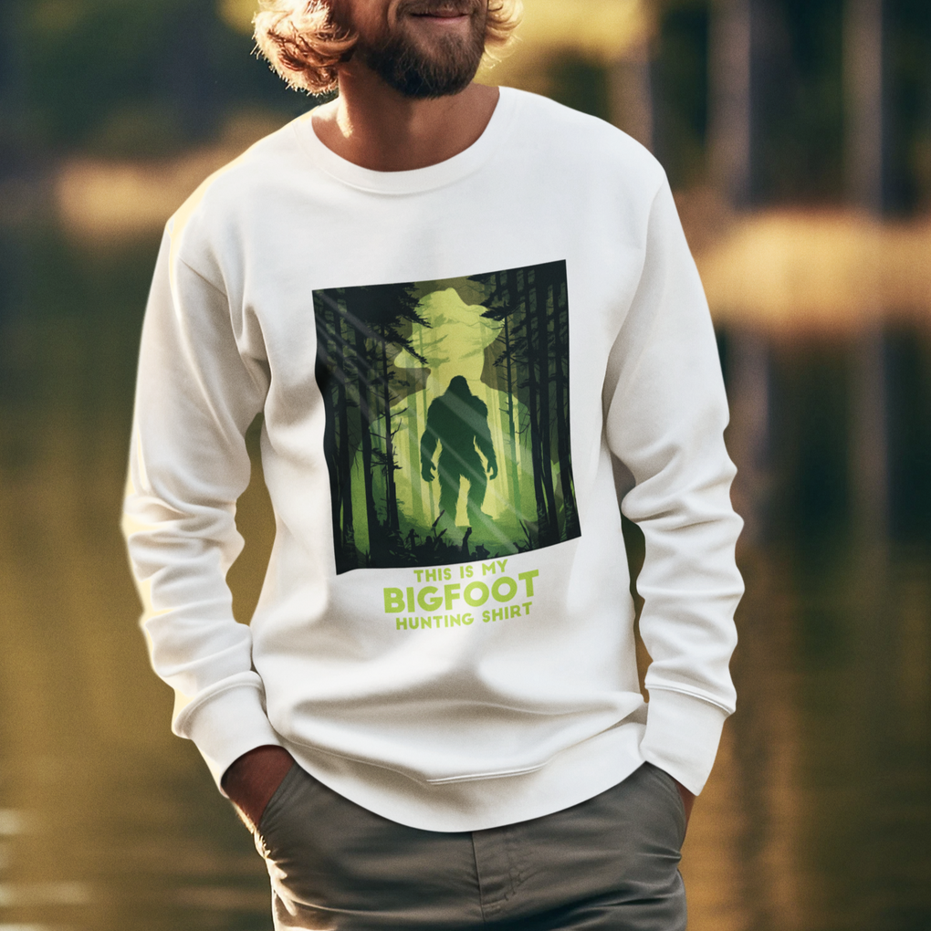 This Is My Hunting Bigfoot Sasquatch Sweatshirt TS09 Printyourwear