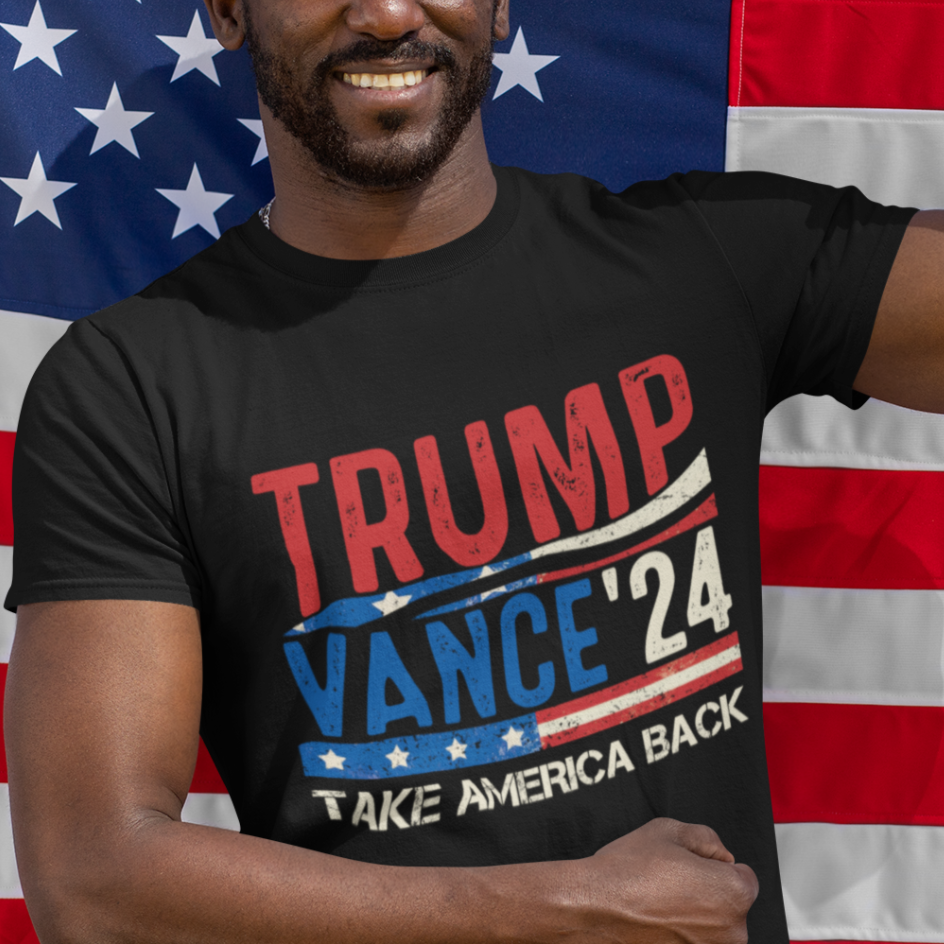 Personalized 2024 Election Shirt Custom Name '24 US President Supporter Retro CTM02 Custom - Printyourwear