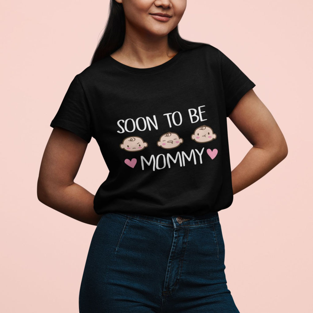 New Mom T Shirt Soon To Be Mommy TS02 Printyourwear