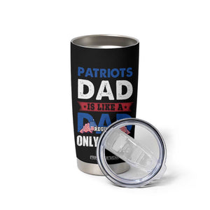 Patriots Dad Tumbler Cup Like A Regular Dad Only Cooler Patriotic Papa US Flag TB02 Print Your Wear