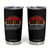 Funny Dad Tax Definition Tumbler Cup Retro Sunset Father's Day TB02 Black Print Your Wear