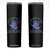 Suicide Prevention Awareness Skinny Tumbler In September We Wear Teal Purple Ribbon Support TB02 Black Print Your Wear