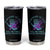 Suicide Prevention Awareness Tumbler Cup In September We Wear Teal Purple Ribbon Support TB02 Black Print Your Wear