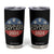 Childless Cat Lady 2024 Tumbler Cup Vote Kamala Harris For President Retro Vintage TB02 Black Print Your Wear