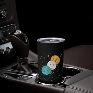 Funny Total Solar Eclipse Tumbler Cup Cute Earth Moon Sun American Totality April 8 2024 TB02 Printyourwear