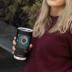 Total Solar Eclipse Tumbler Cup April 8 2024 Starry Night Totality TB02 Printyourwear